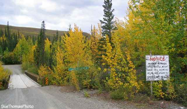 Lapie River Bridge - South Canol Road, Yukon 