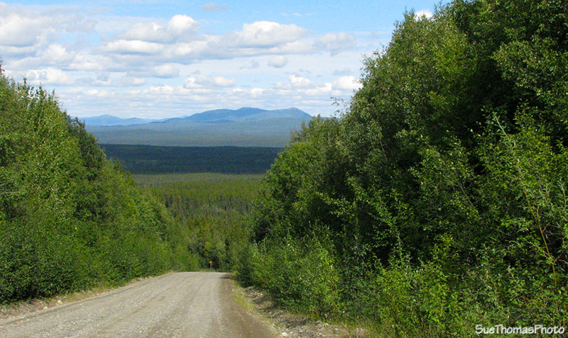 km 29 on the South Canol Road in Yukon