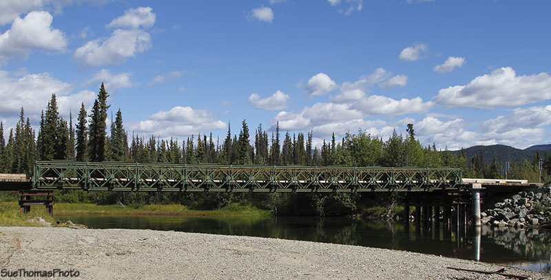 Rose River on South Canol in Yukon