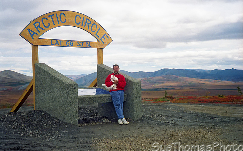 Arctic Circle, Dempster  Highway, Yukon