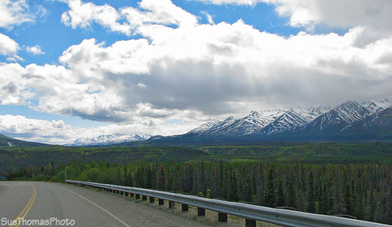 Southbound on the Haines Road