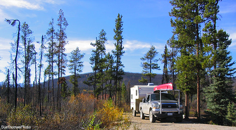 Nahanni Range Road campground, Yukon