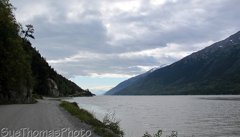 Drive to Dyea and start of Chilkoot Trail